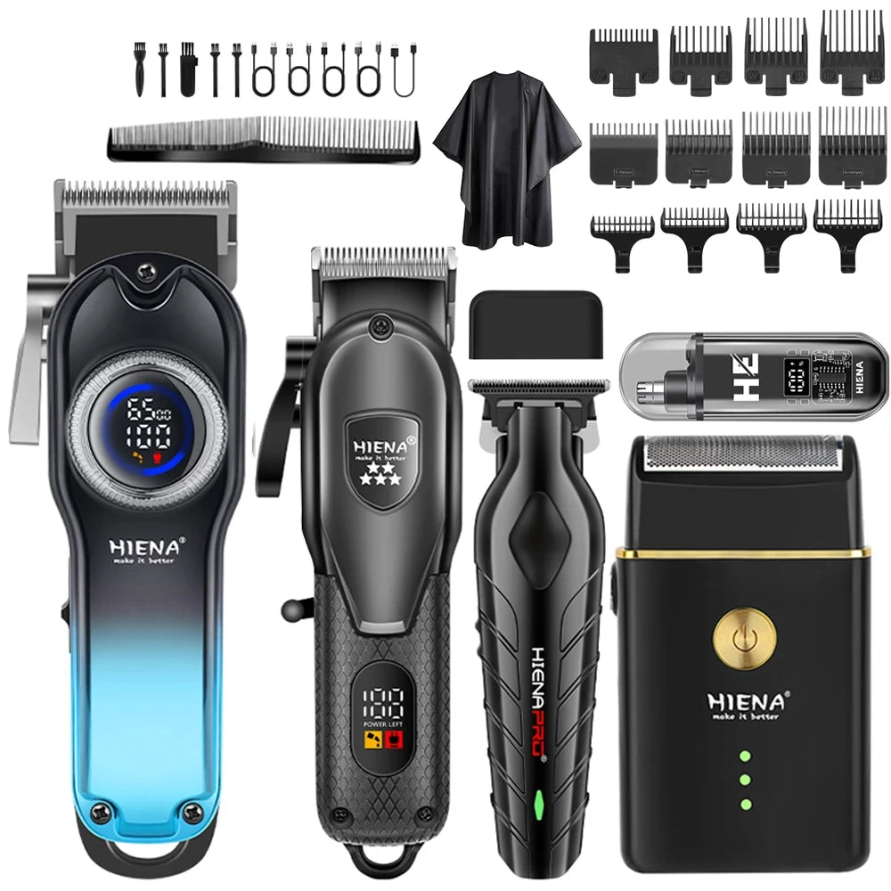 HIENA Professional Hair Clipper Set