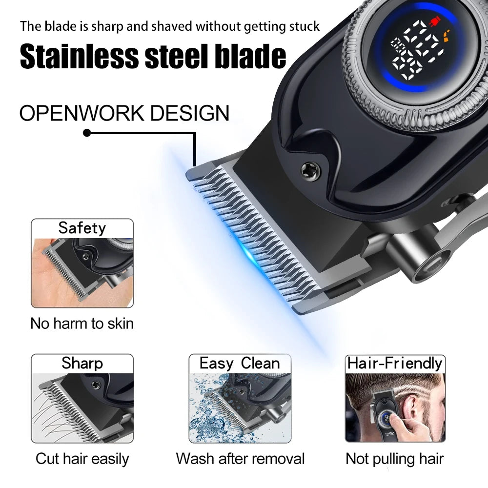 HIENA Professional Hair Clipper Set