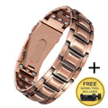 Pure Copper Mens Fitness Bracelet