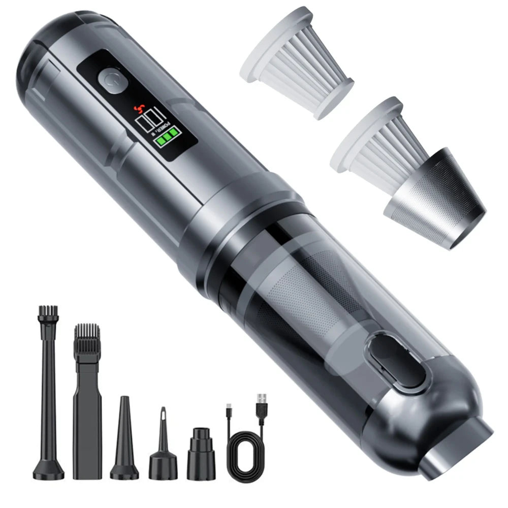 Portable Cordless Car Vacuum Cleaner