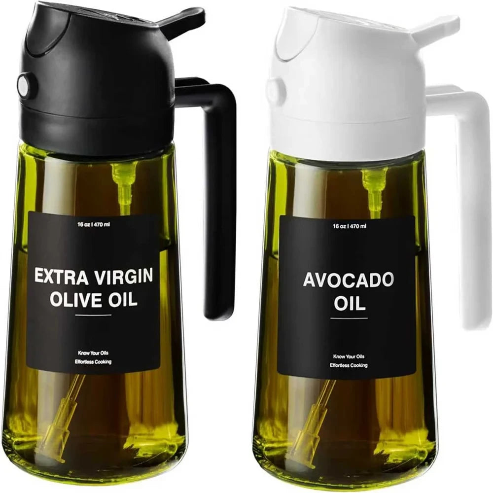Glass Oil Sprayer and Dispenser