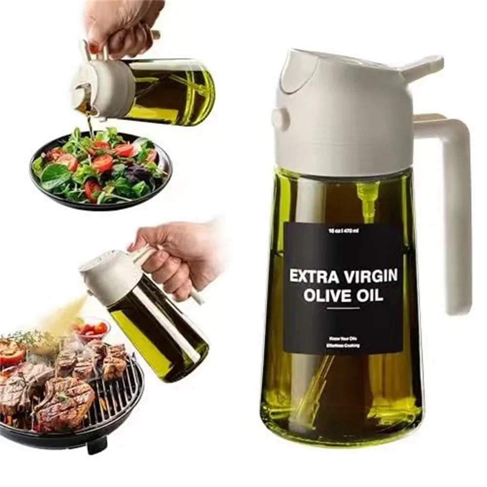 Glass Oil Sprayer and Dispenser