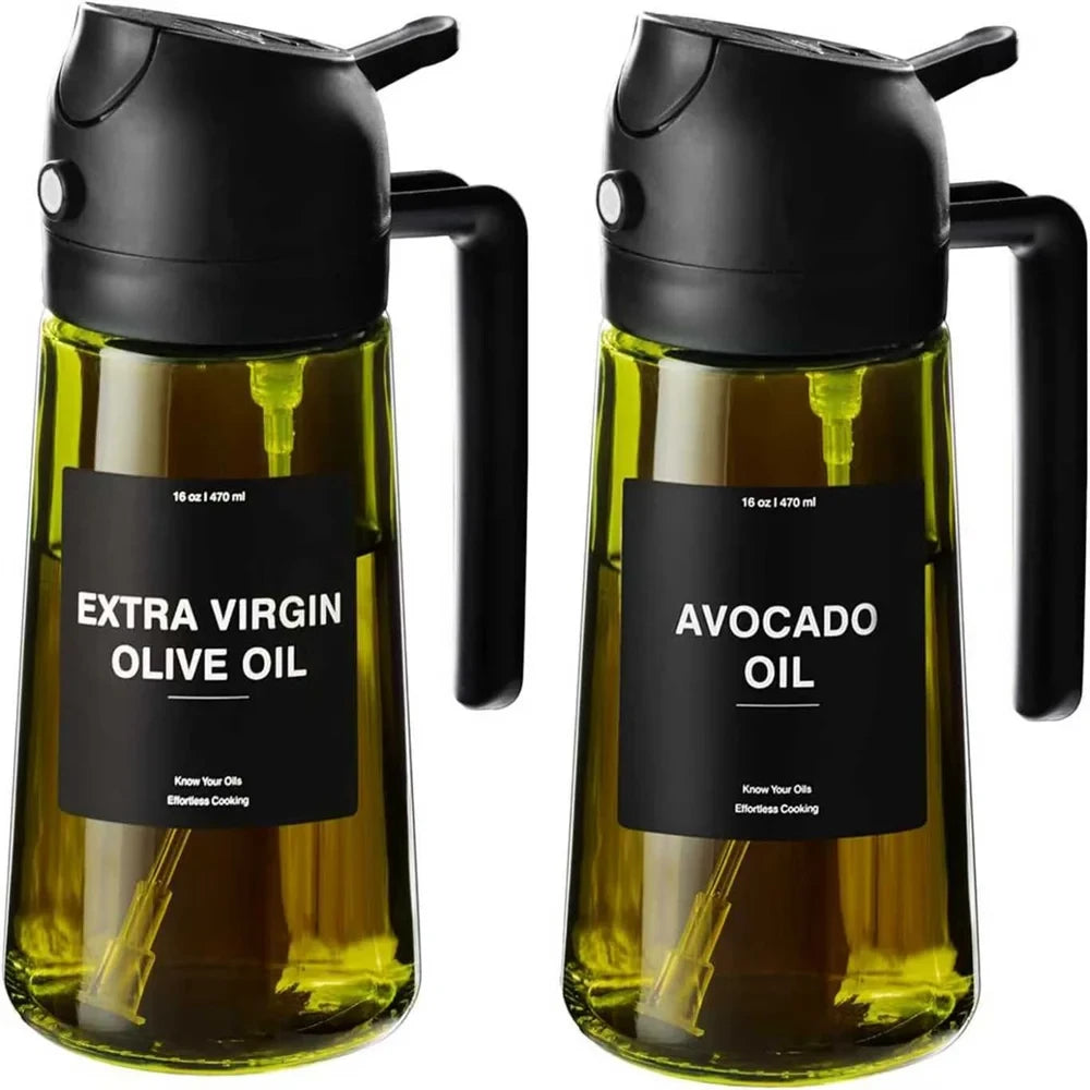 Glass Oil Sprayer and Dispenser
