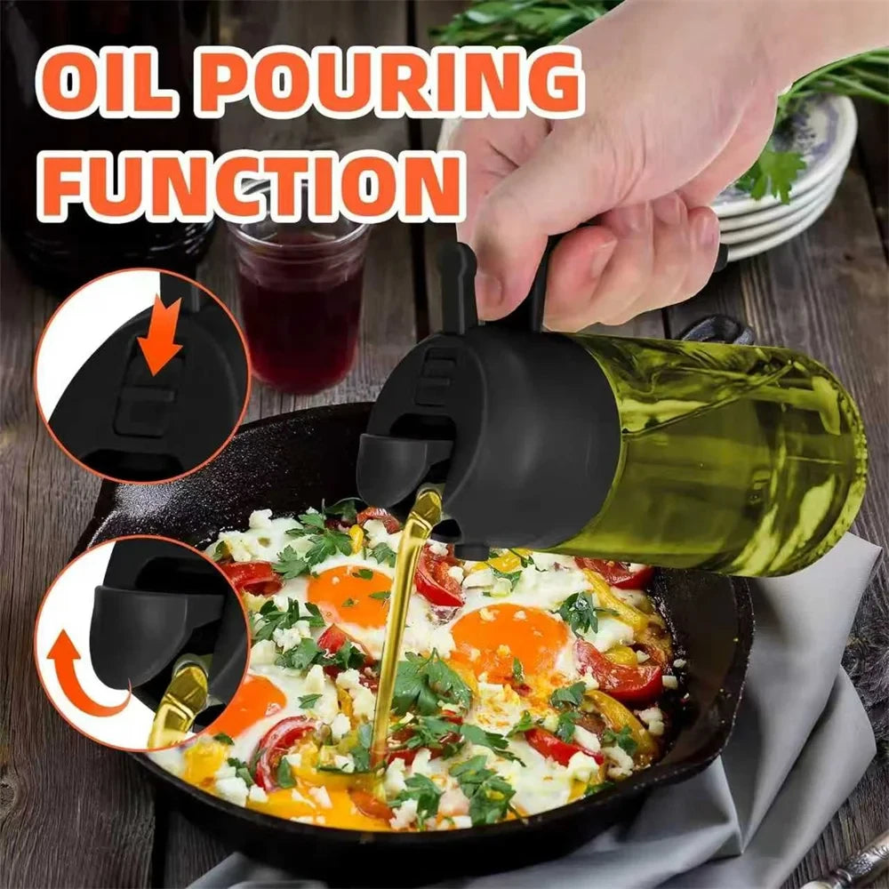 Glass Oil Sprayer and Dispenser