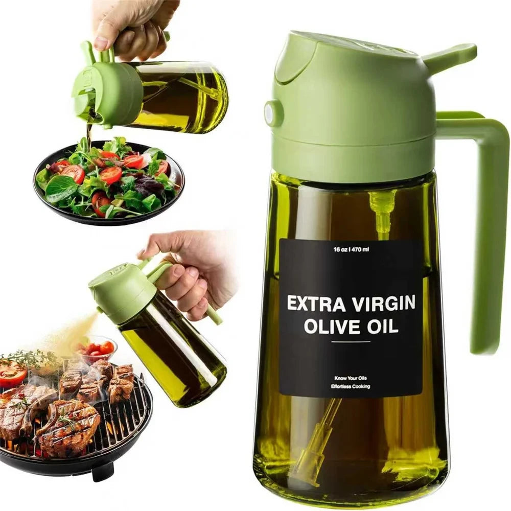 Glass Oil Sprayer and Dispenser