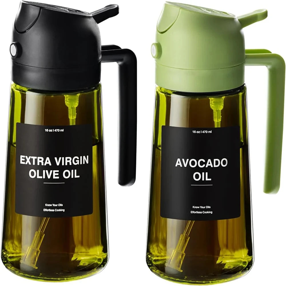 Glass Oil Sprayer and Dispenser