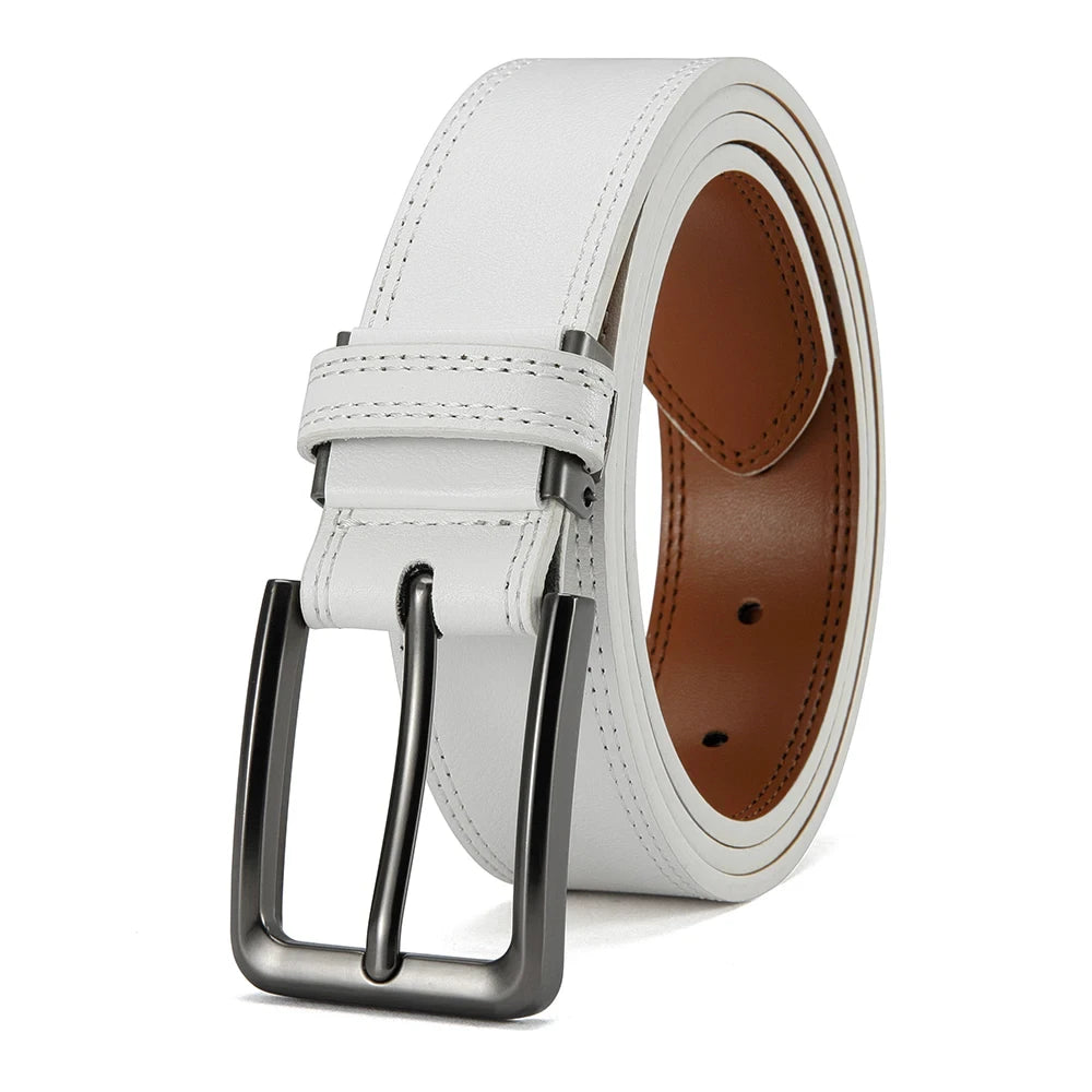 Leather Ratchet Dress Belt