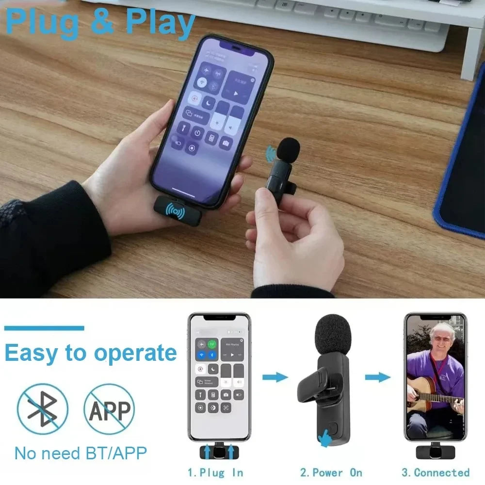 Wireless Lavalier Microphone