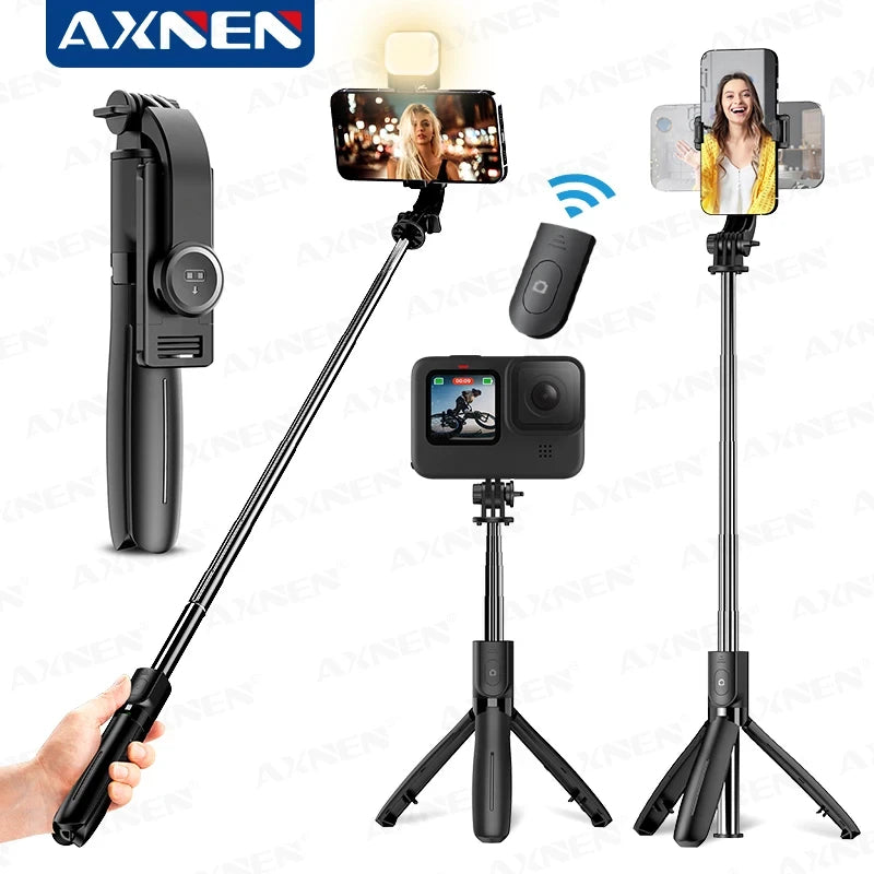Wireless Remote Selfie Stick Tripod