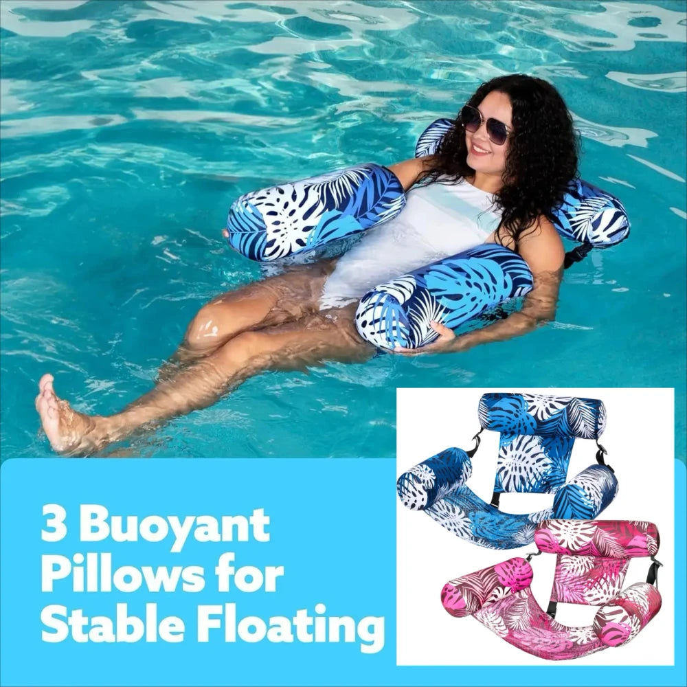 Inflatable Floating Pool Lounger