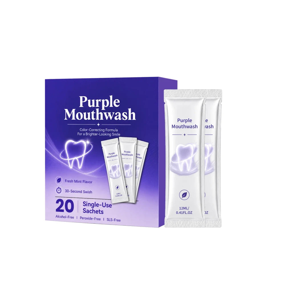 Portable Travel Mouthwash Sachets