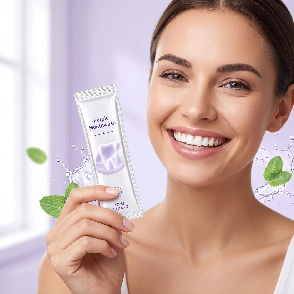 Portable Travel Mouthwash Sachets