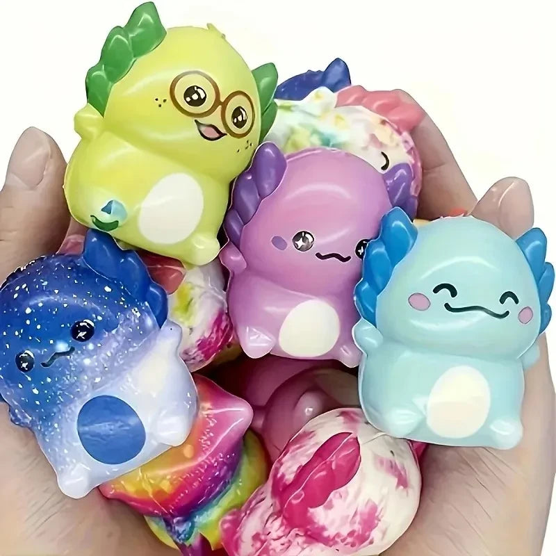 Kawaii Mini Newt Squeeze Toy