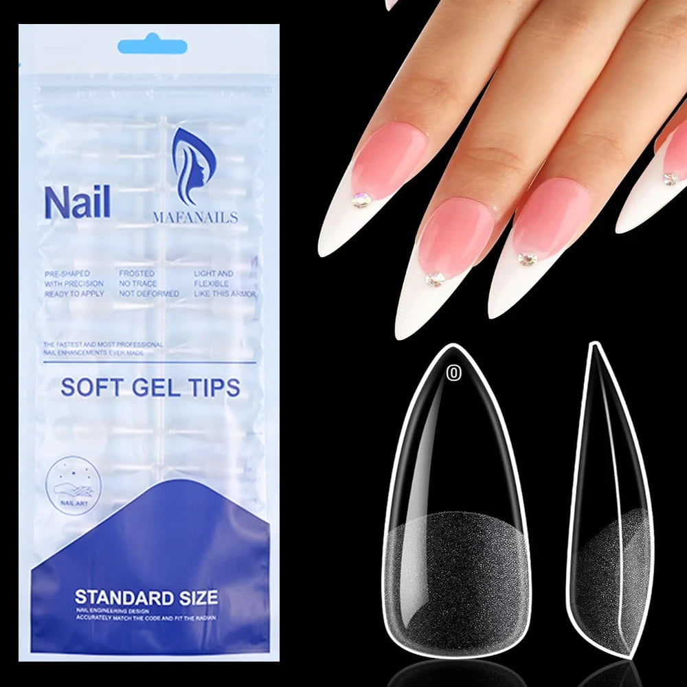Soft Gel Nail Extension Tips