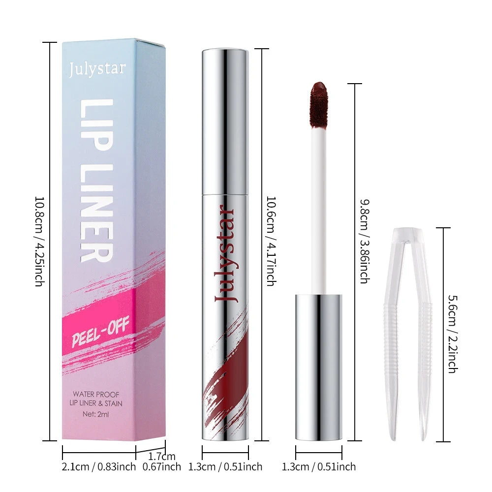Long Lasting Waterproof Peel Off Lip Stain