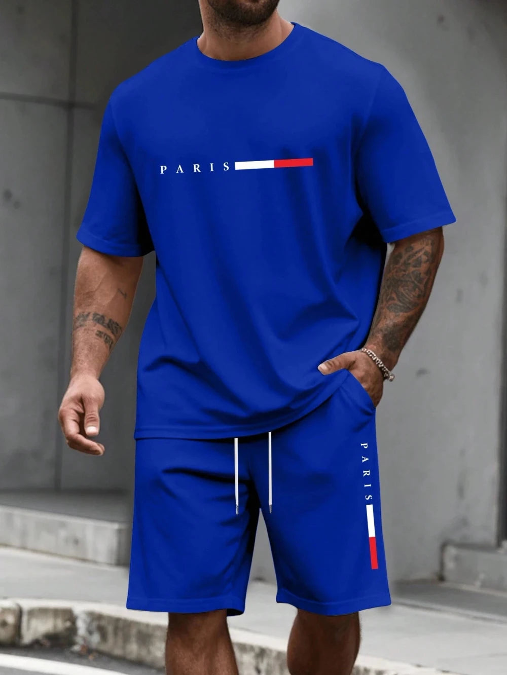 Mens Short Sleeve Tracksuit