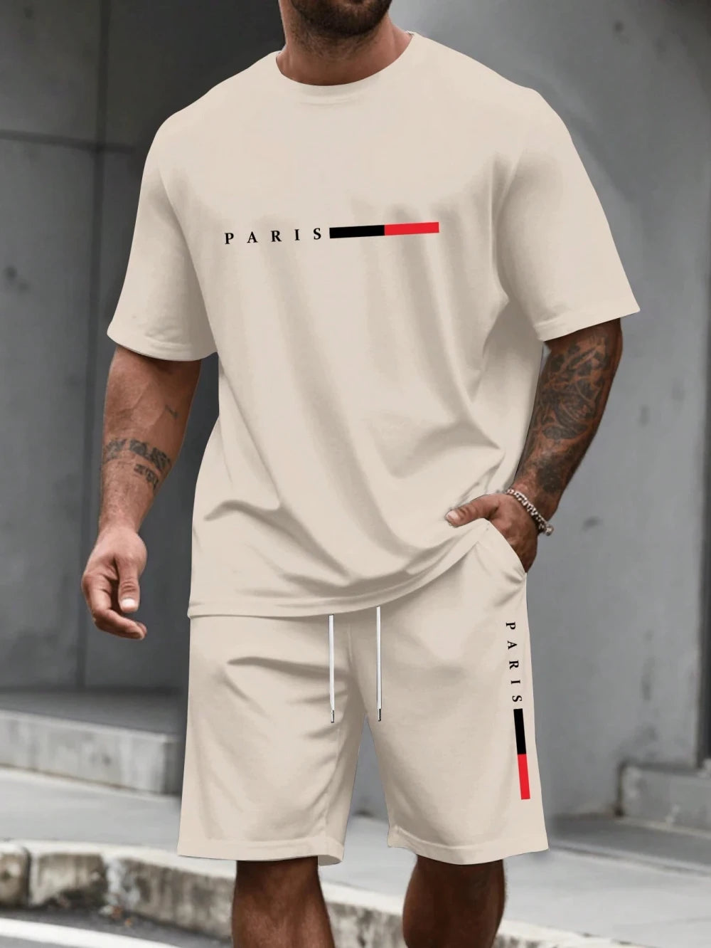 Mens Short Sleeve Tracksuit