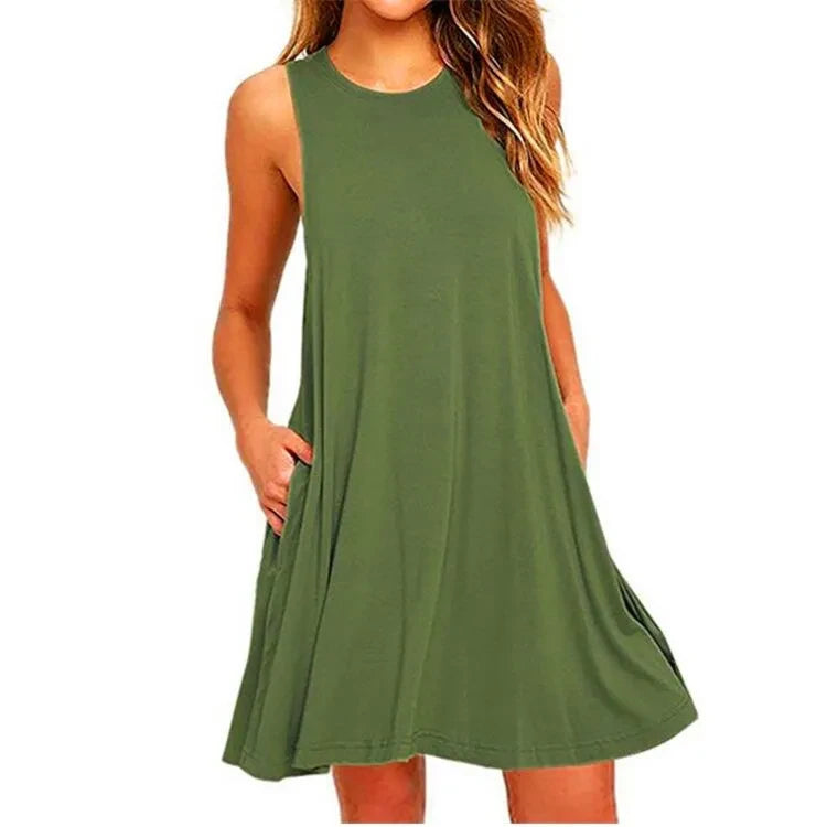 Casual Summer Beach Cover Up Dress