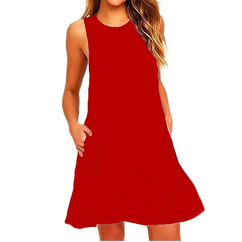 Casual Summer Beach Cover Up Dress