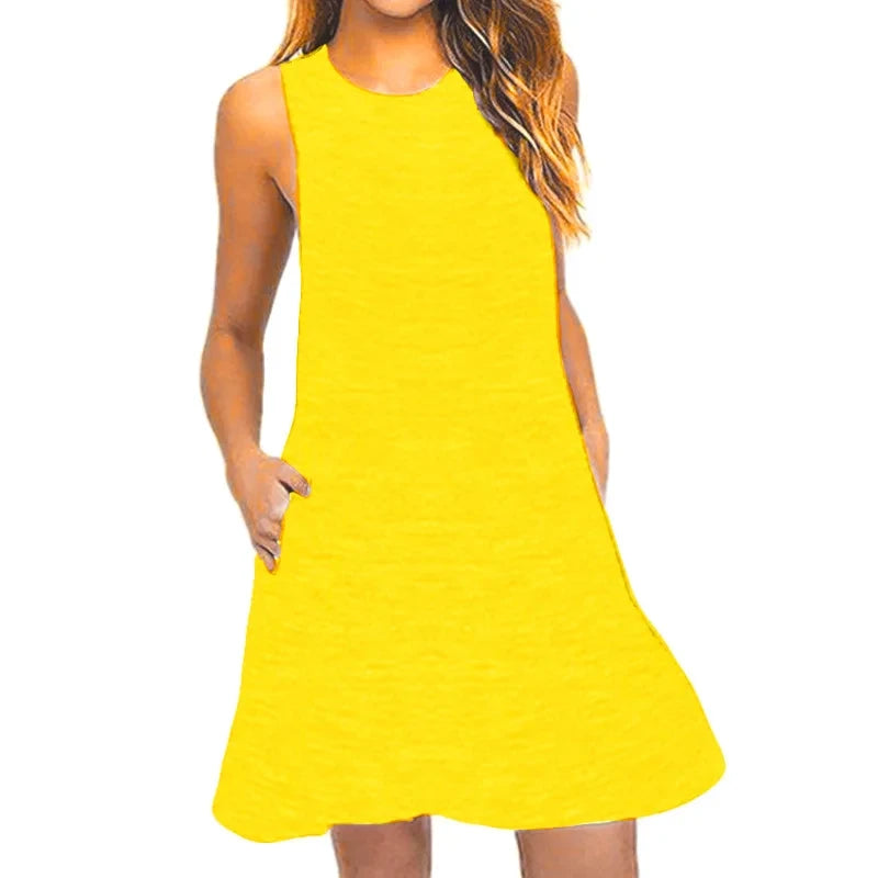 Casual Summer Beach Cover Up Dress
