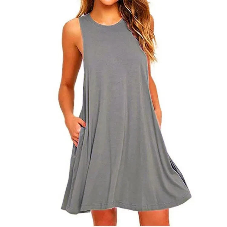 Casual Summer Beach Cover Up Dress