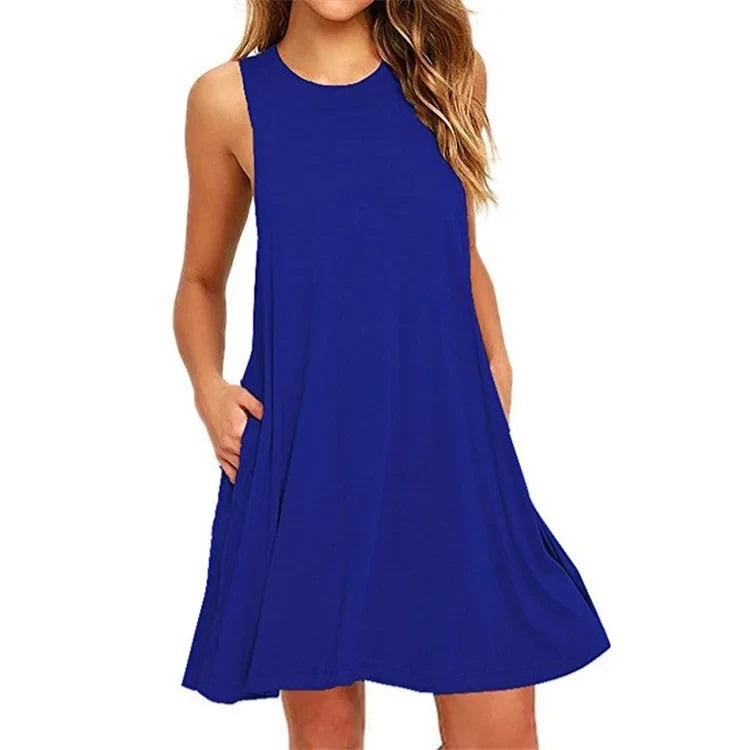 Casual Summer Beach Cover Up Dress