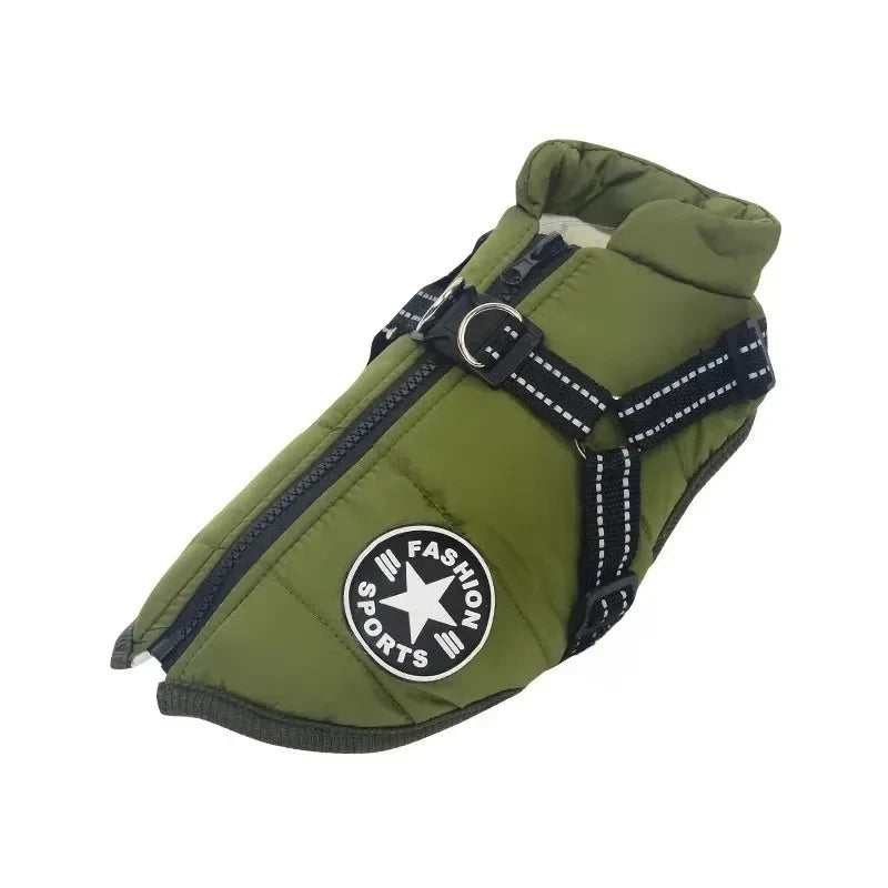 Winter Warm Waterproof Dog Jacket