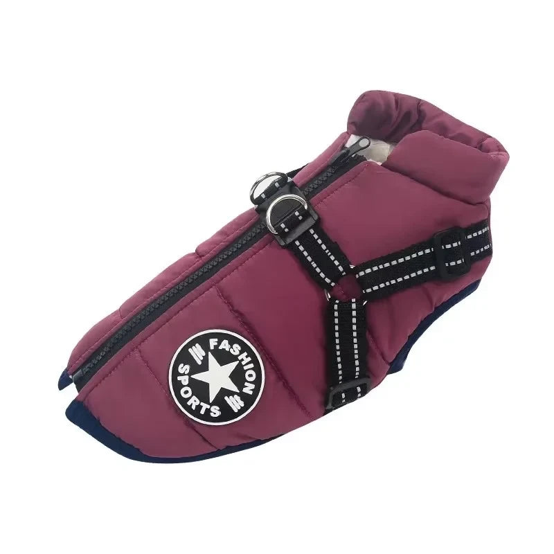 Winter Warm Waterproof Dog Jacket