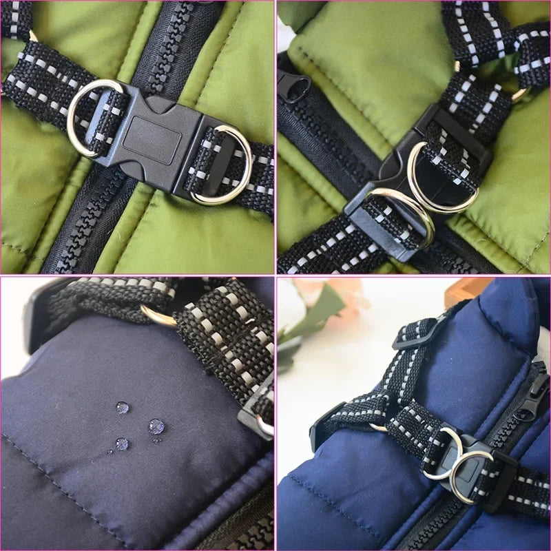 Winter Warm Waterproof Dog Jacket