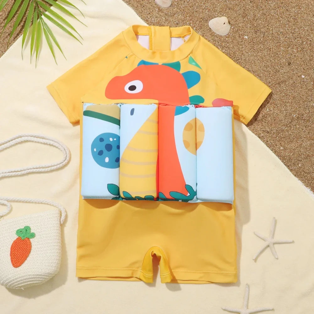 Children Buoyancy One-Piece Swimsuit