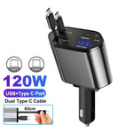 Retractable Car Charger Adaptor