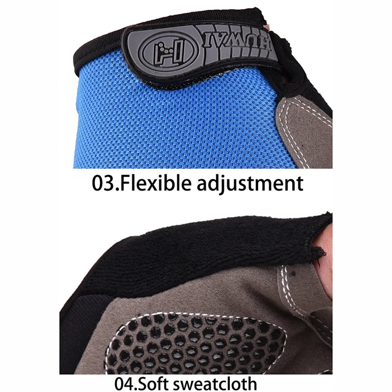 Breathable Half Finger Cycling Gloves