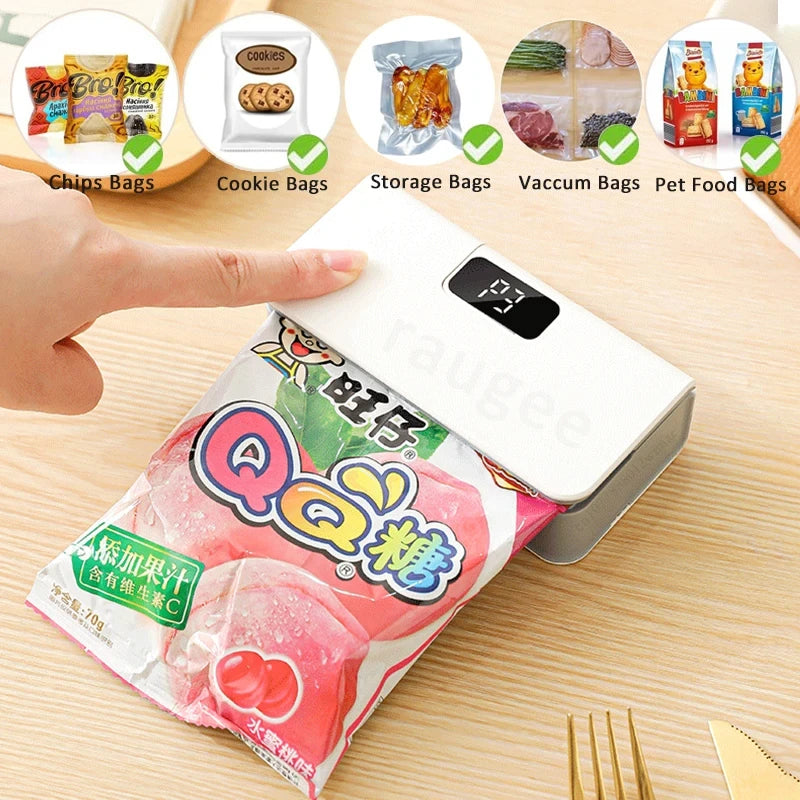 Mini Reusable Plastic Bag Heat Sealer
