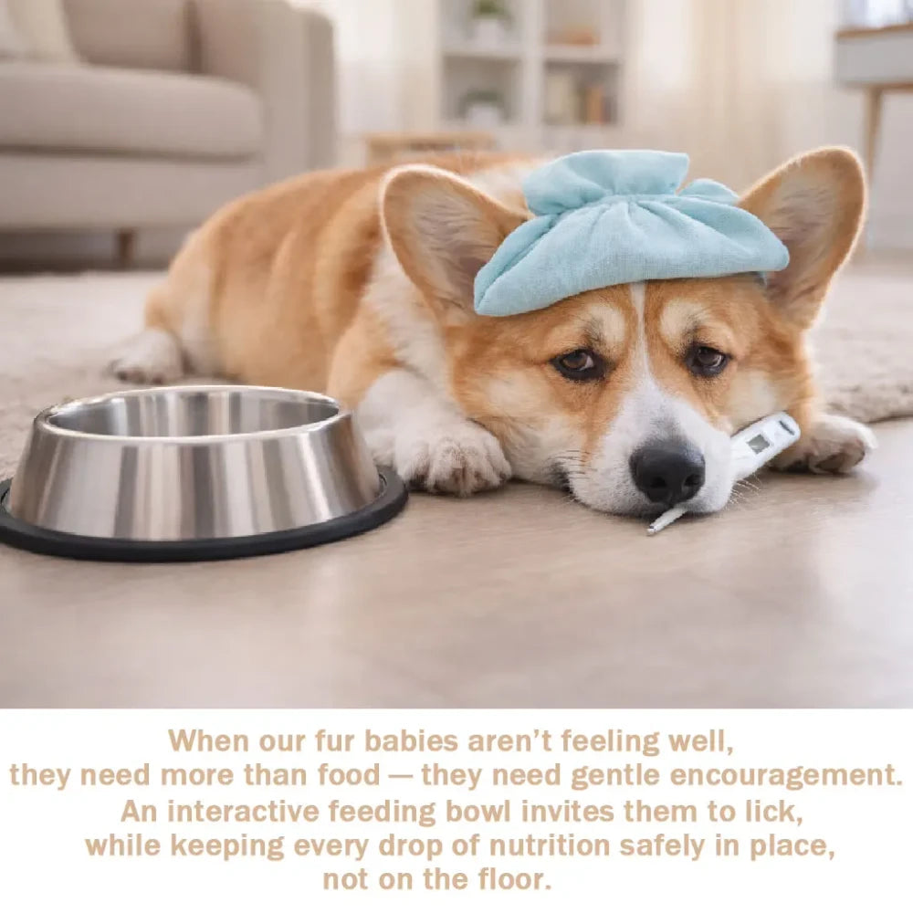 Anti Choking Slow Feeder Dog Bowl