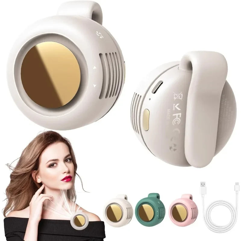 Portable Mini Bladeless Clip Fan