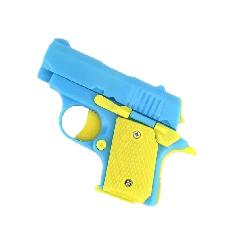 Plastic Mini Gravity Fidget Gun