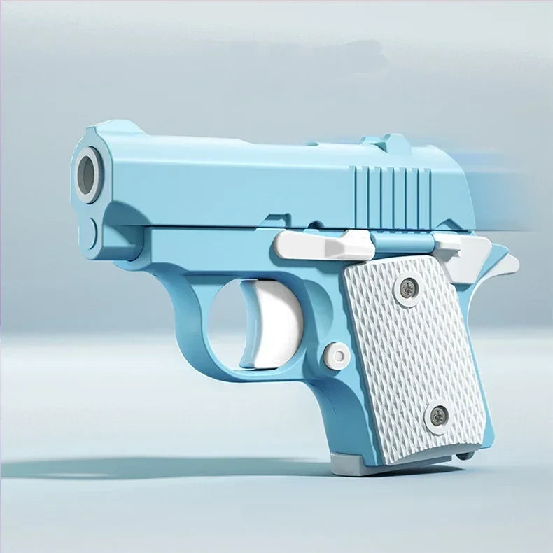 Plastic Mini Gravity Fidget Gun