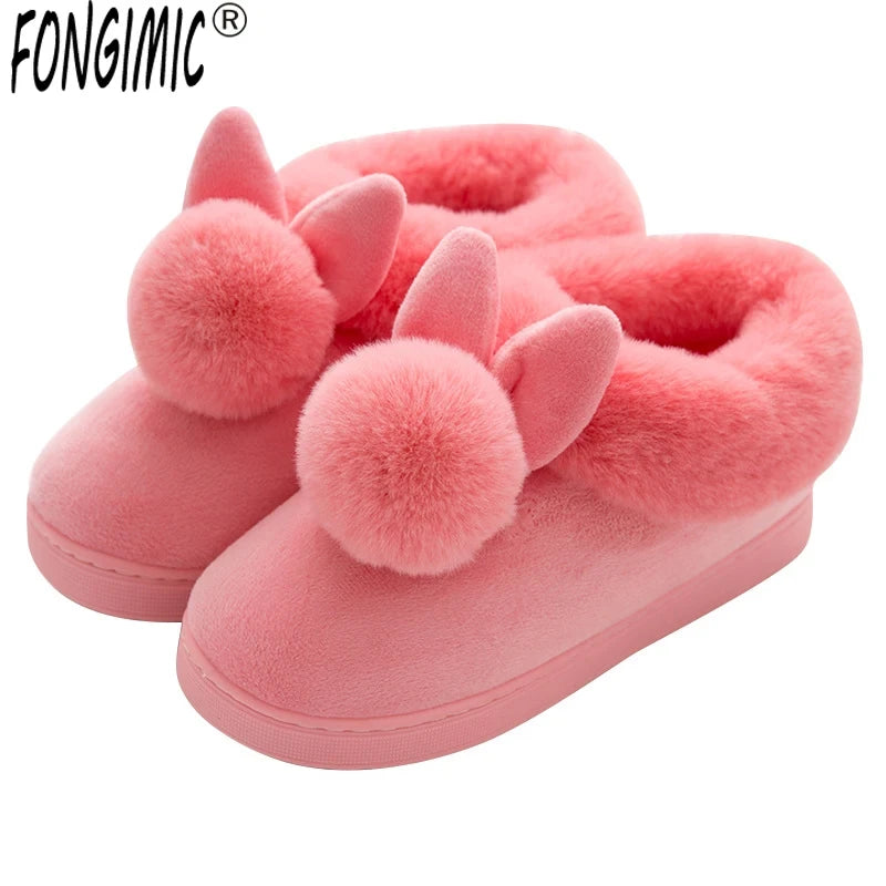 Cute Rabbit House Slippers