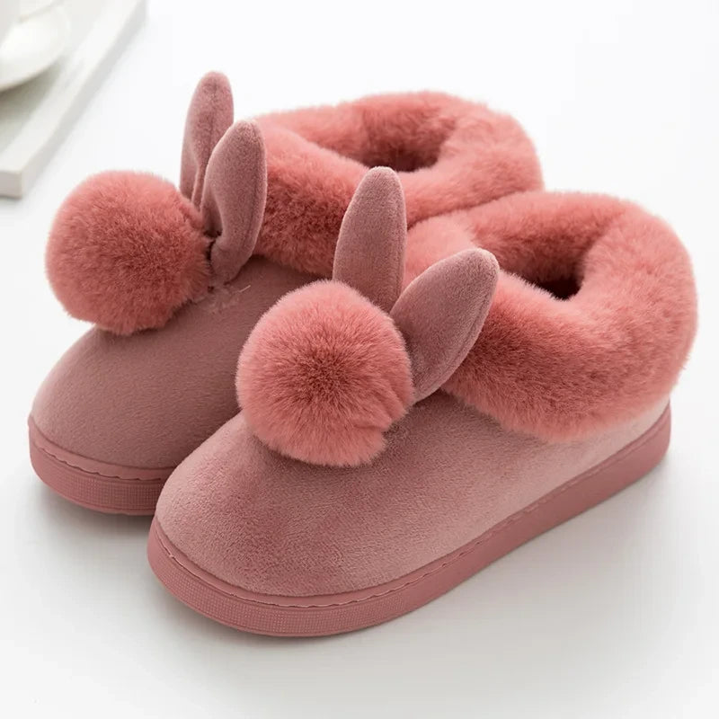 Cute Rabbit House Slippers