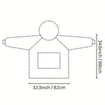 Cozy Reversible Fleece Hoodie Blanket