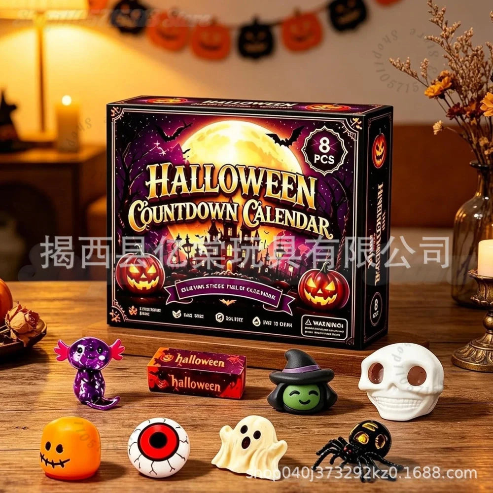 Halloween Sensory Squeeze Squishy Toy Set