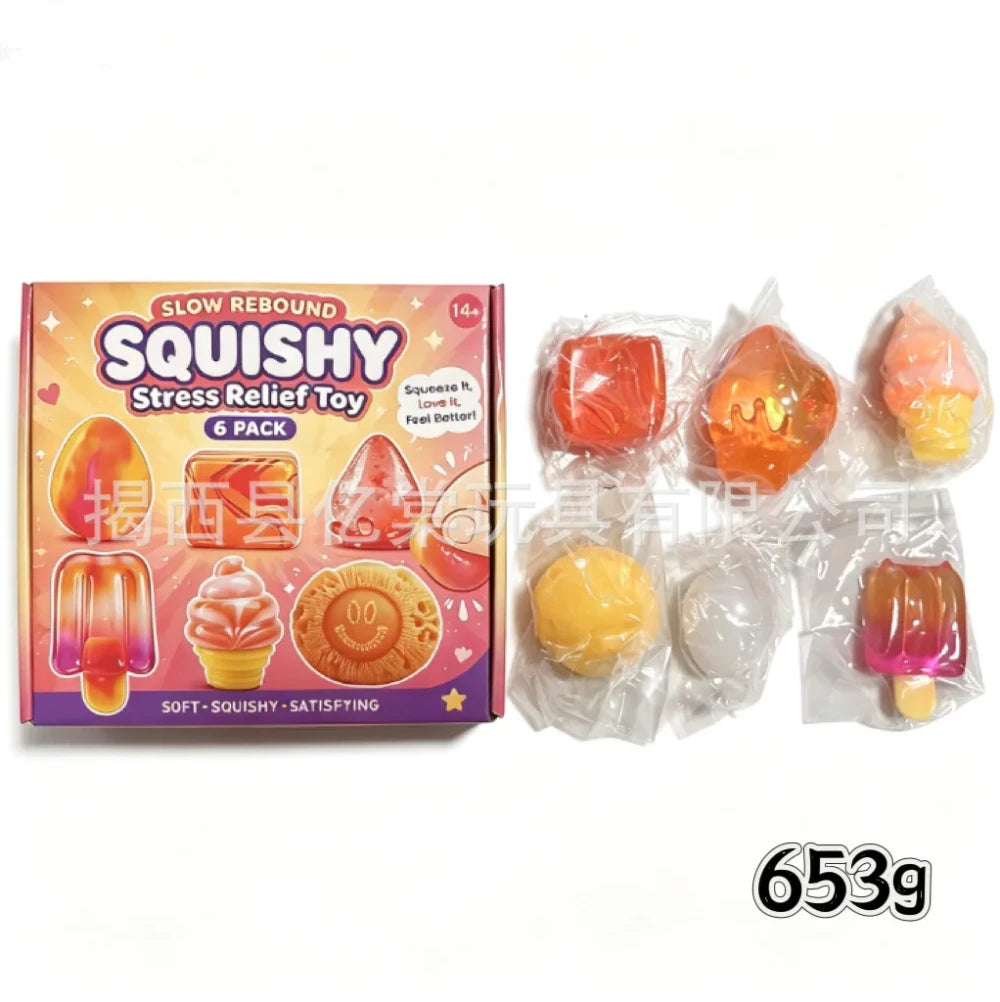 Halloween Sensory Squeeze Squishy Toy Set