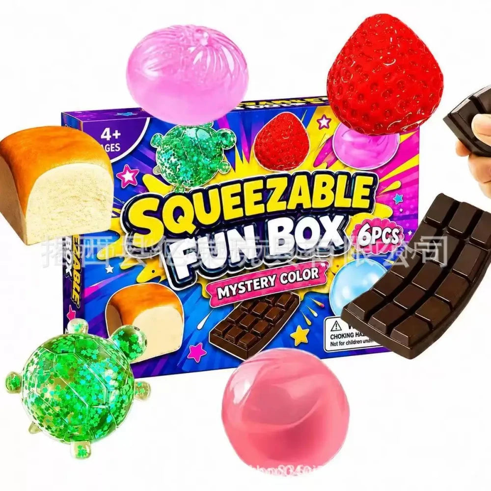 Halloween Sensory Squeeze Squishy Toy Set