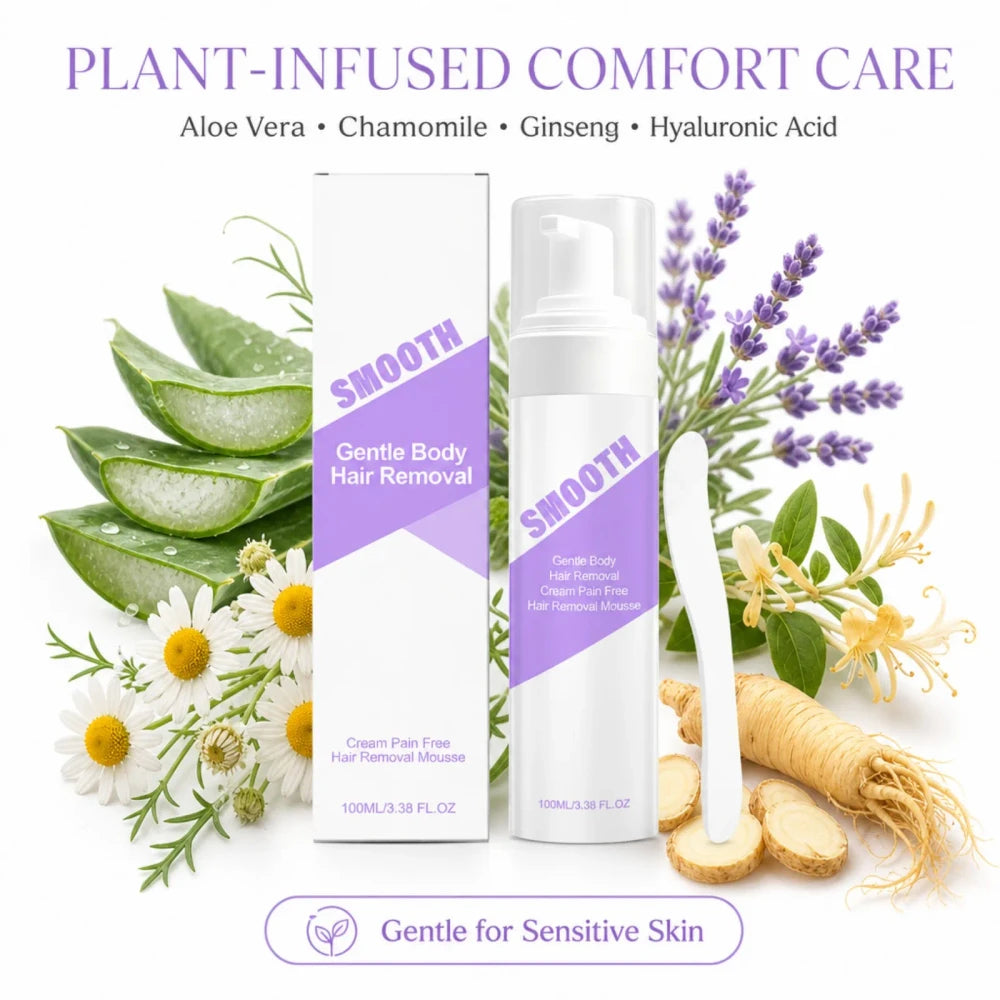 Gentle Hair Removal Mousse Spray