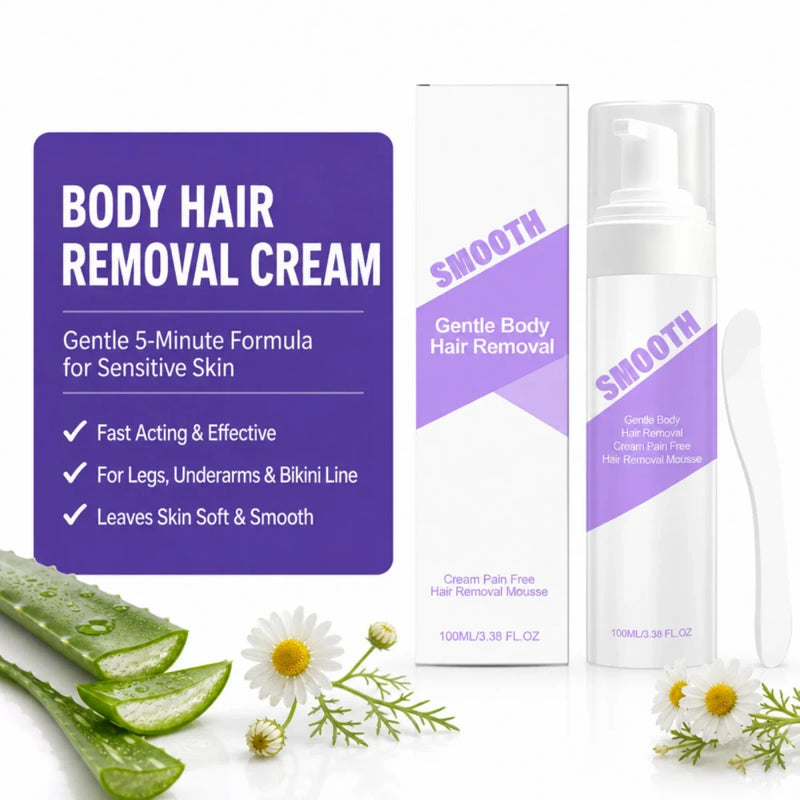 Gentle Hair Removal Mousse Spray