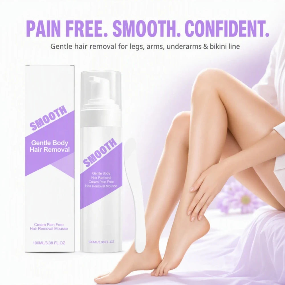 Gentle Hair Removal Mousse Spray