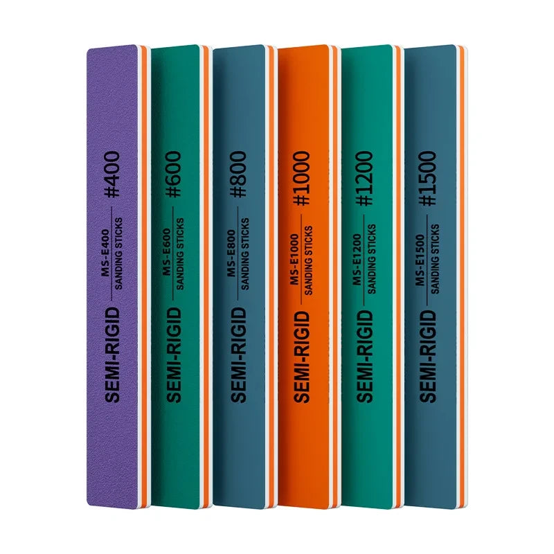 Semi-rigid Plastic Model Sanding Sticks