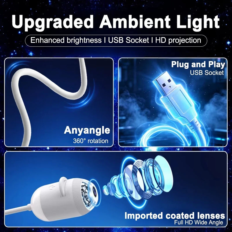 USB Starry Sky Projector Lamp