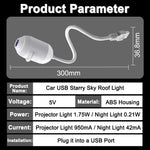 USB Starry Sky Projector Lamp