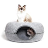 Felt Cat Tunnel Bed with Hideout